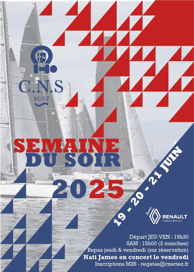affiche semaine du soir 2025